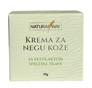 Krema za negu kože sa ekstraktom speltine trave 50g