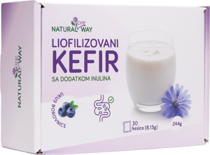 Liofilizovani kefir sa dodatkom inulina